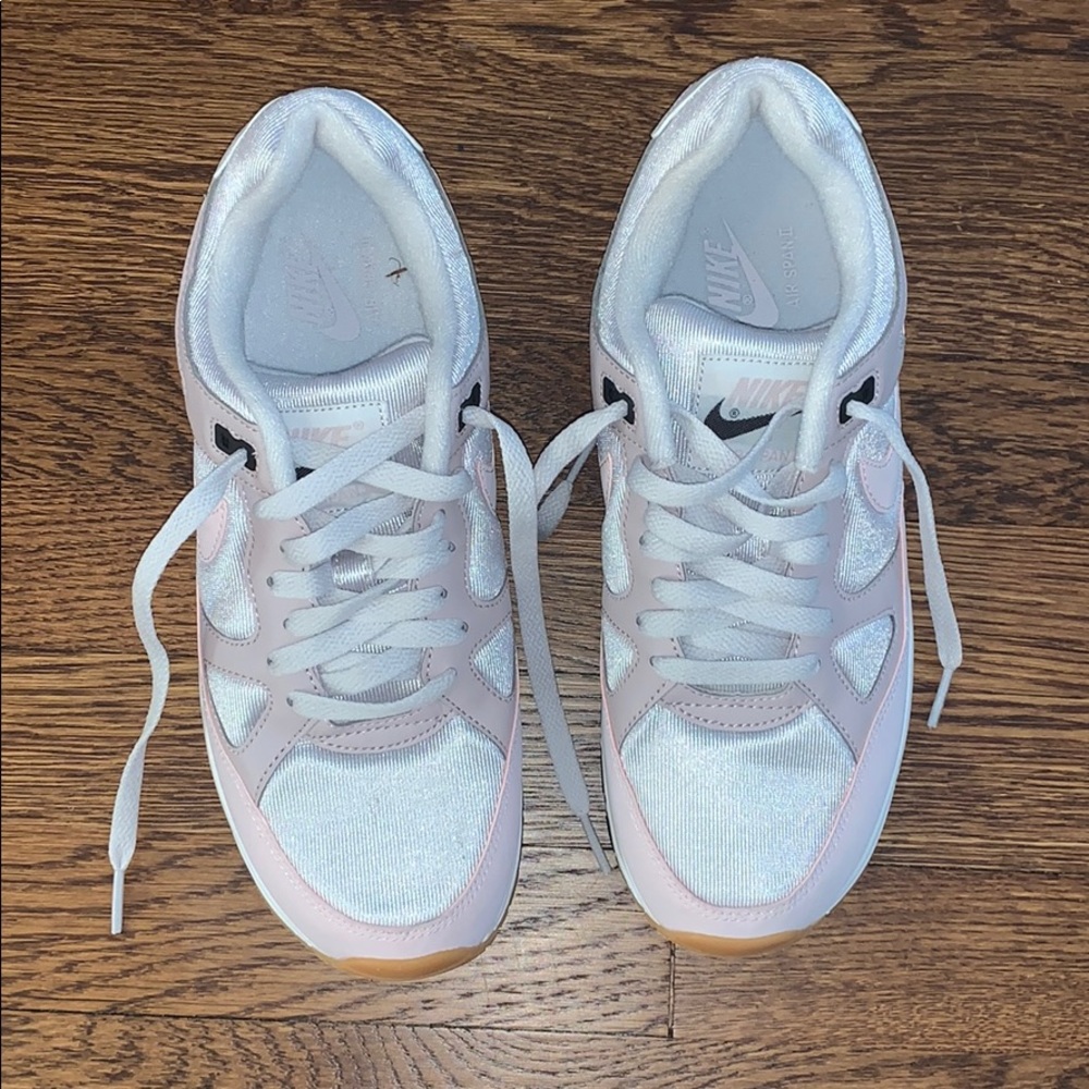 Nike Air Span II in grey/rose/white
